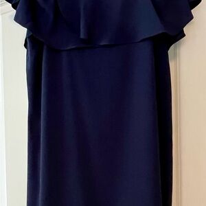 Maggy London navy blue cocktail dress size 14